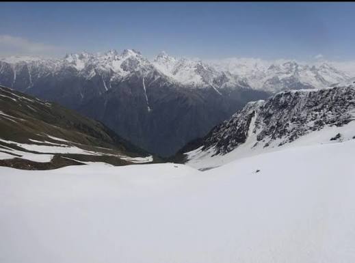 Kafani Glacier below Nanda Kot