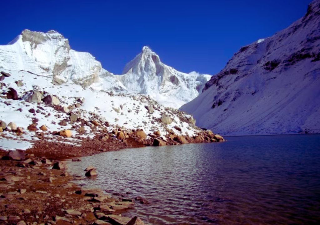 Milam Glacier snout, Johar valley