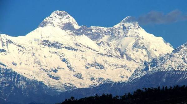 Nanda Devi range basecamp meadows