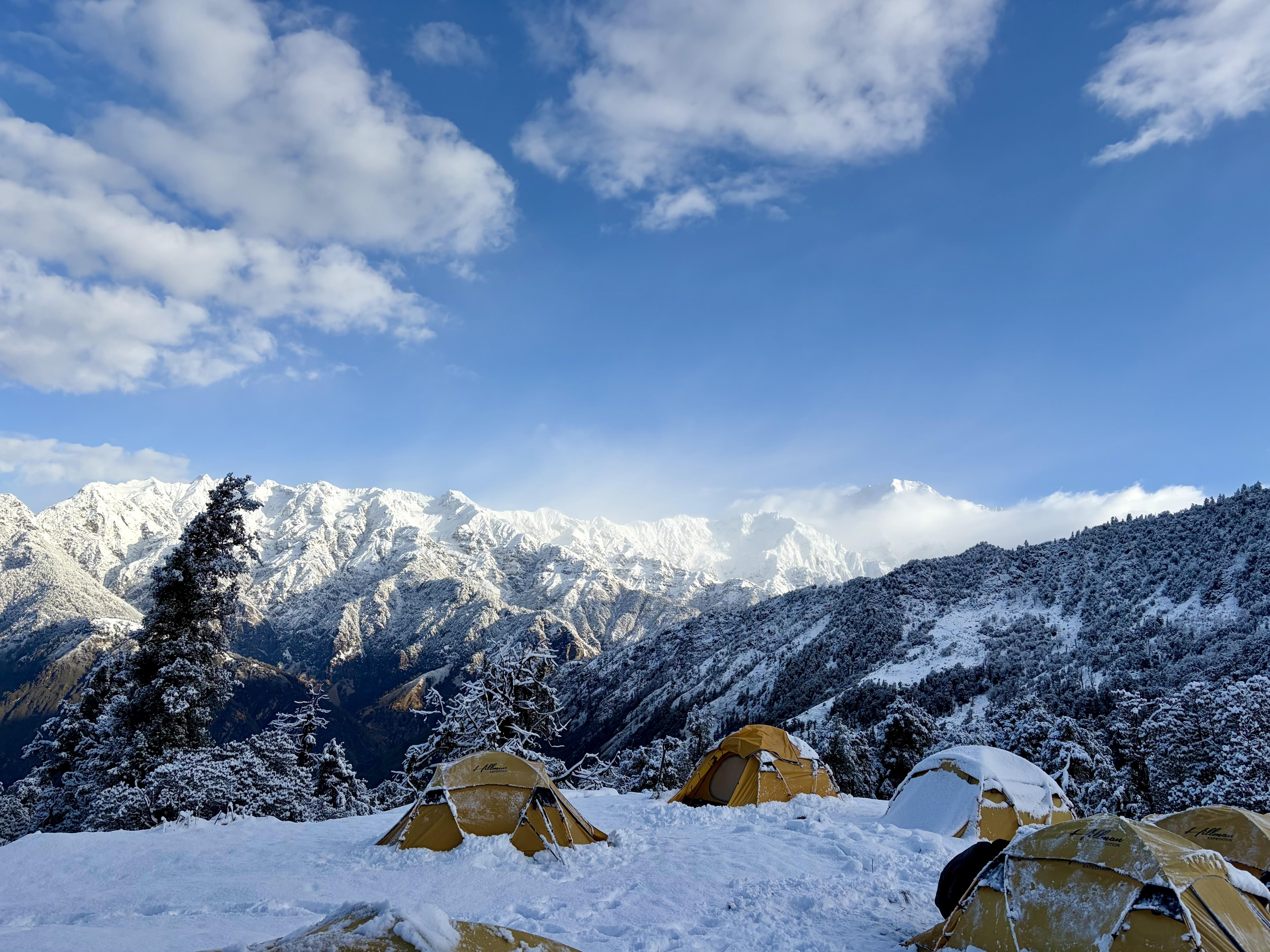 Ranthan Kharak meadows and forest trail near Gogina